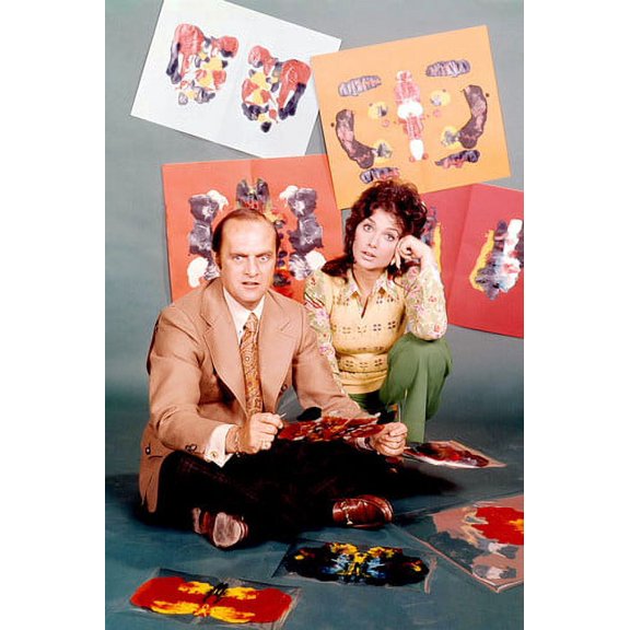 Suzanne Pleshette and Bob Newhart in The Bob Newhart Show 24x36 Poster
