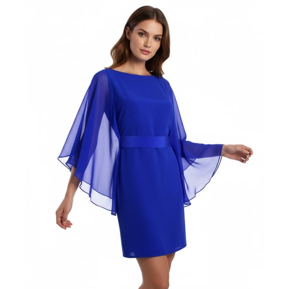 Suzi Chin Silk Butterfly Dress