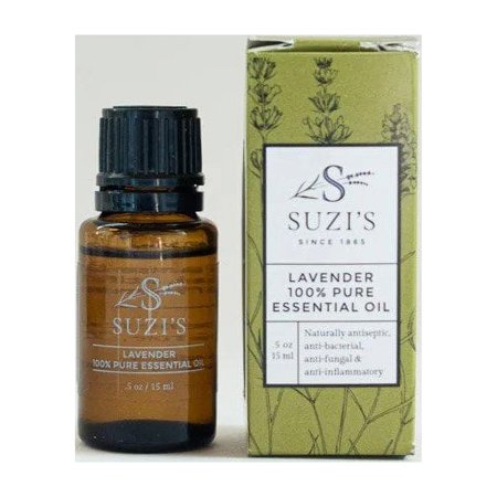 Suzi's Lavender 100% Pure Lavender Essential Oil .5 oz Oil