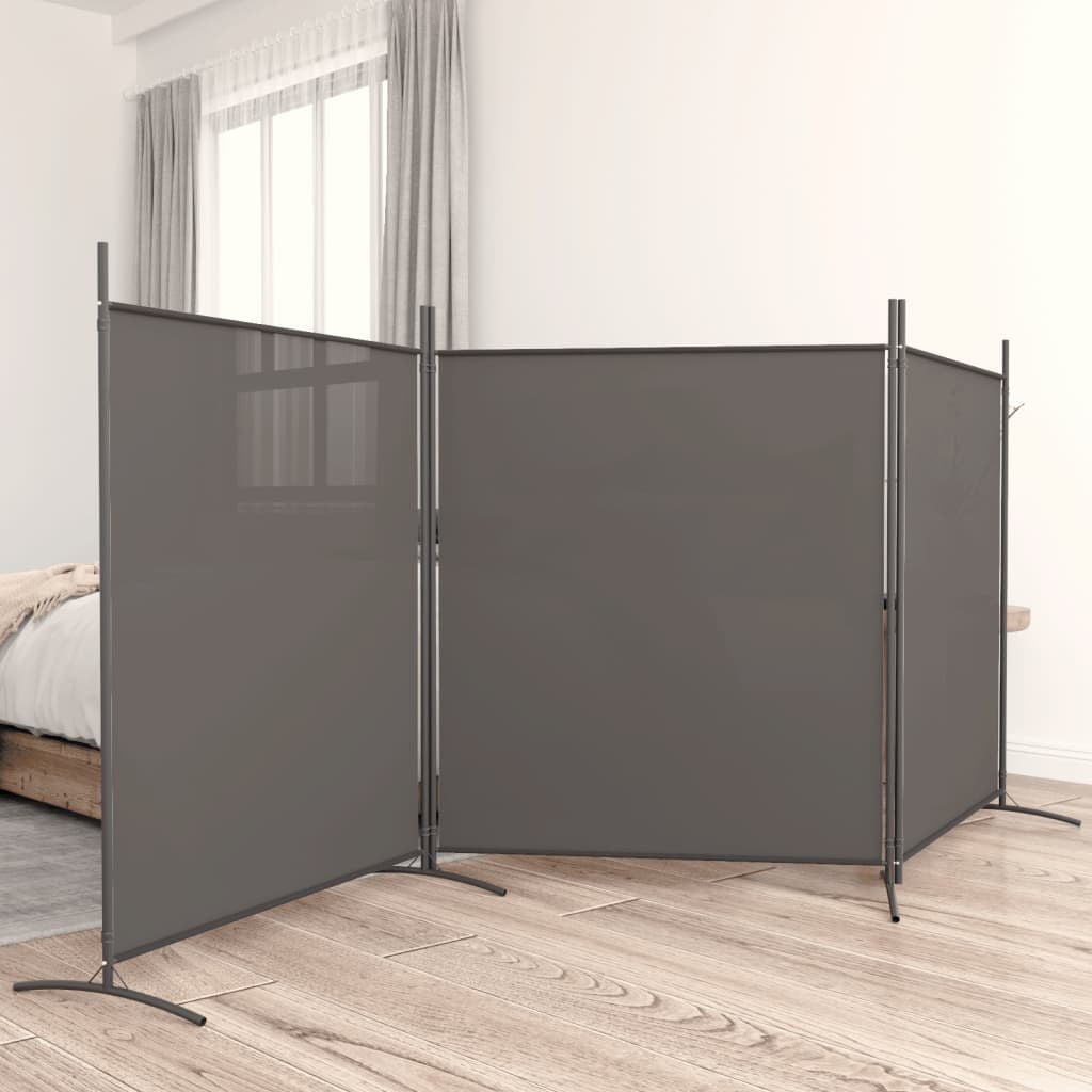 Versare QuickWall Sliding Portable Partition | Black Frame | 7' X 5'10 ...