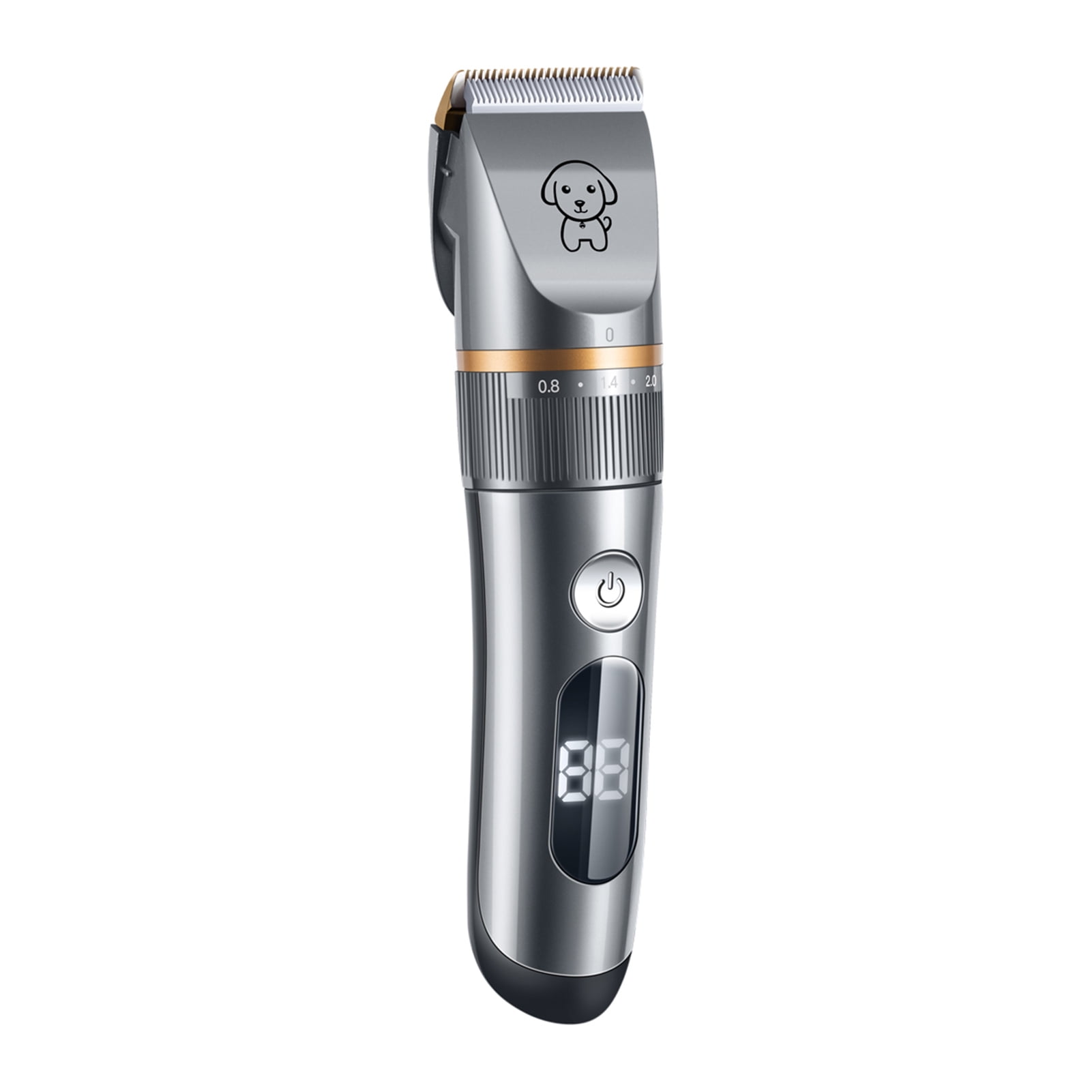Suzicca Hair Trimmer Quiet Cat Clippers Grooming Kit with Comb 5 Speed
