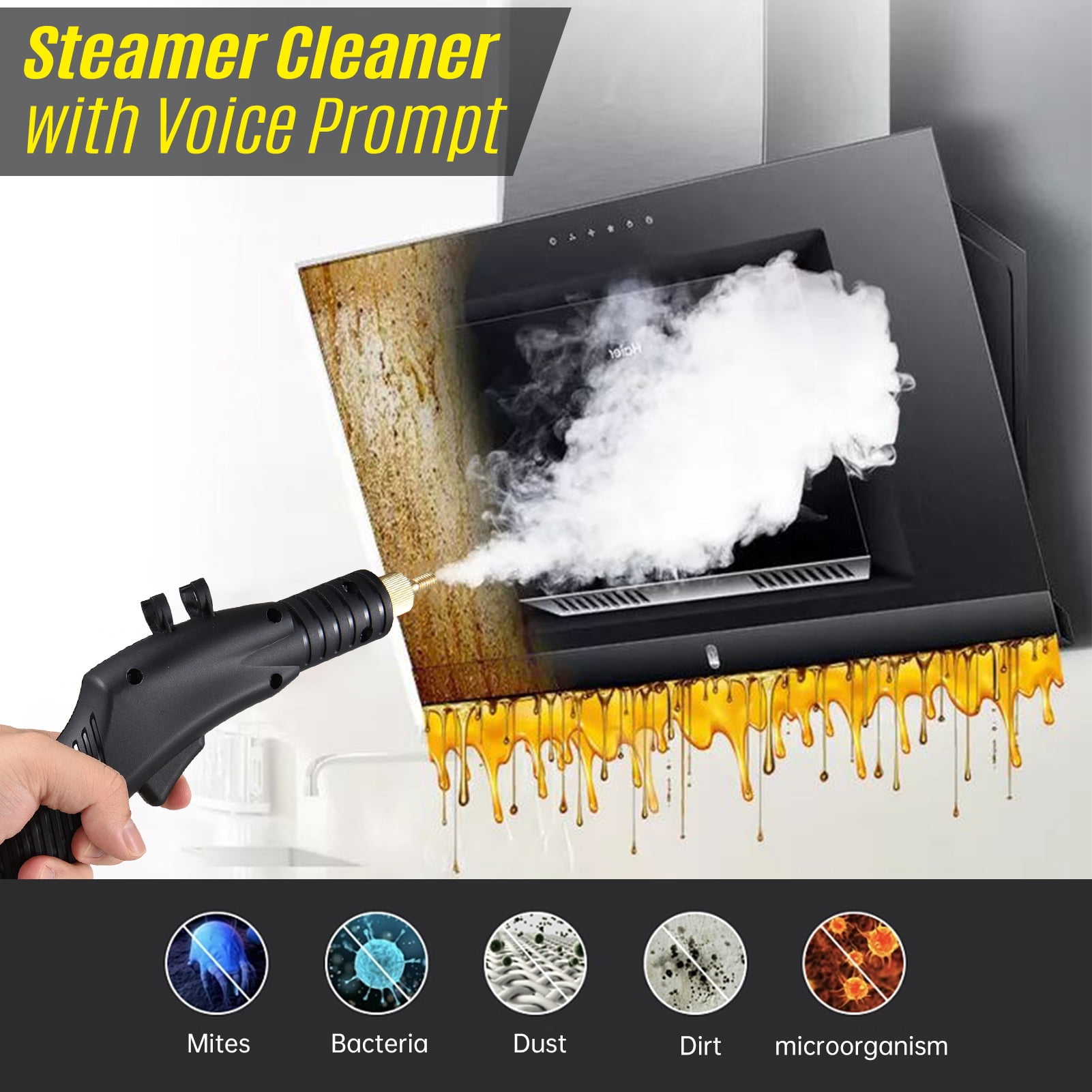 Suzicca High Pressure Cleaner 1800W Tankless High Portable Electric