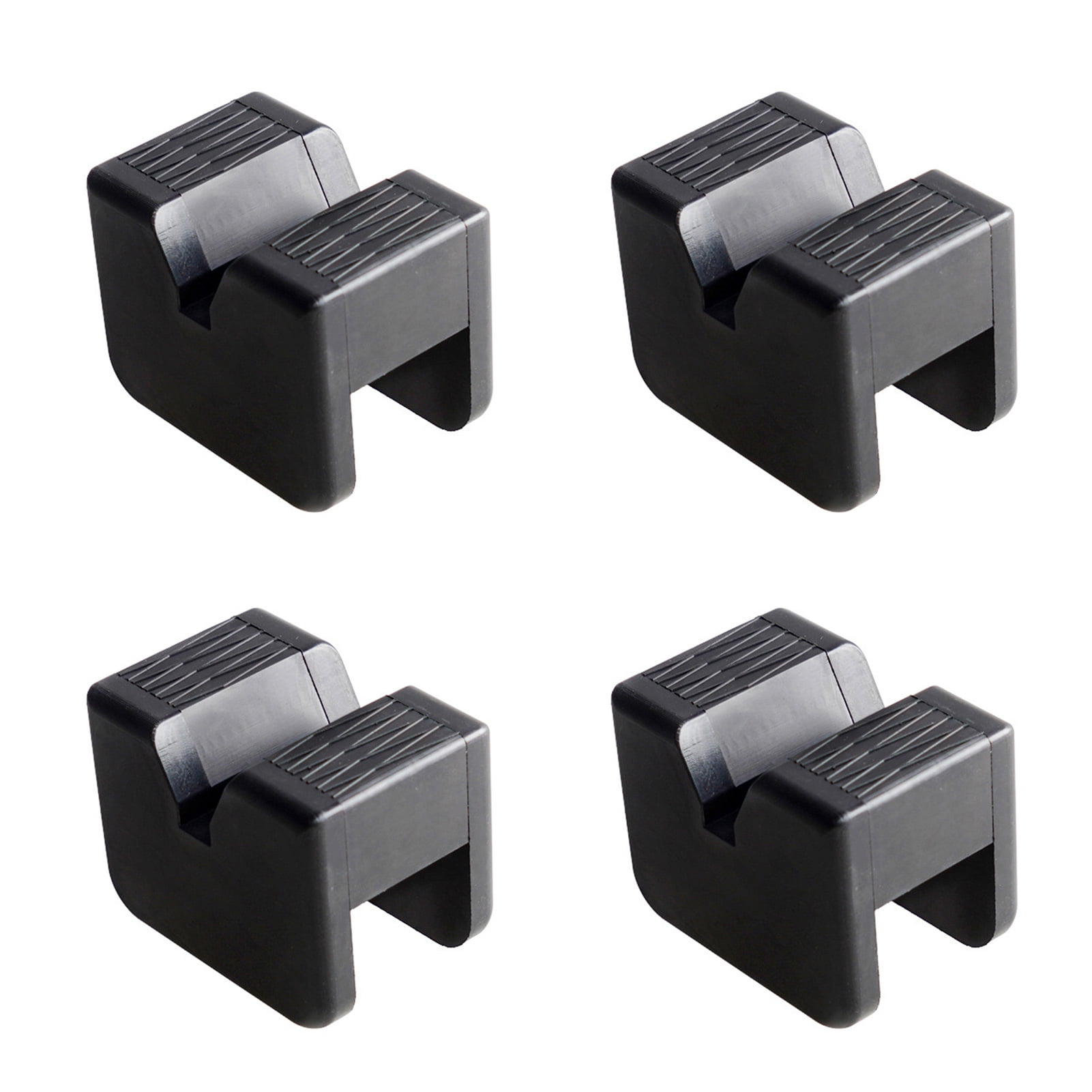 Suzicca Jack Stand Pads, Universal Car Rubber Jack Pad Adapter Slip Slotted Frame Rail