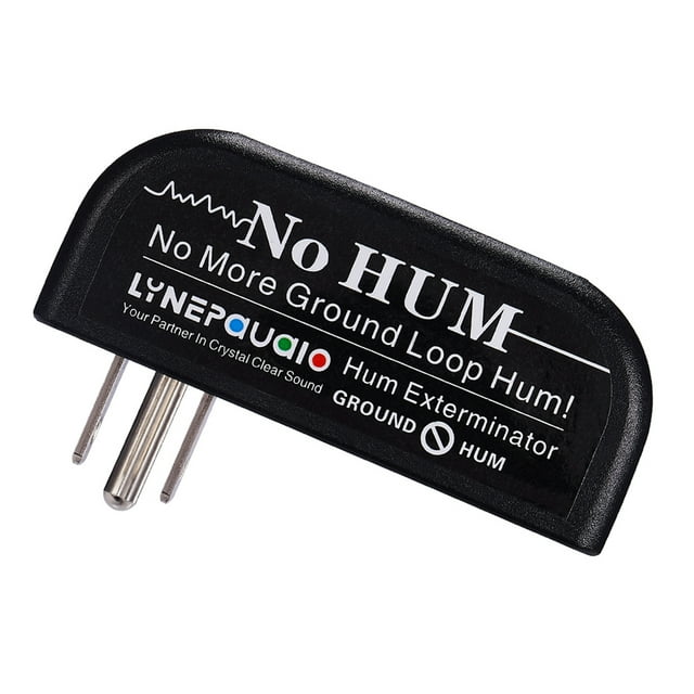 Suzicca LINEPAUDIO Buzz Eliminator AC Ground Loop Noise Eliminator Plug ...