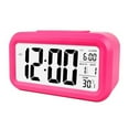 thumbnail image 1 of Suzicca Smart Digital with Date and Snooze Button on Battery Operated Rectangle Desk with Night for Bedroom Girls Boys, 1 of 7