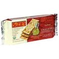 Suzie's, Organic Saltines Crackers, Salted w/ Extra Virgin Olive Oil, Healthy Gourmet Baked