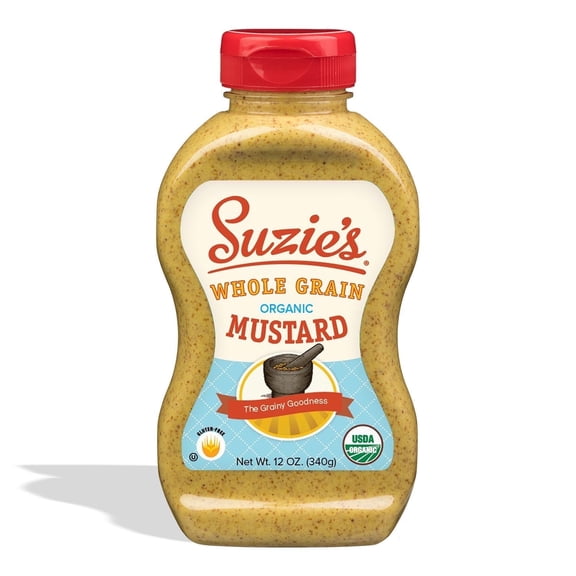 Suzie's Organic Whole Grain Mustard 12oz