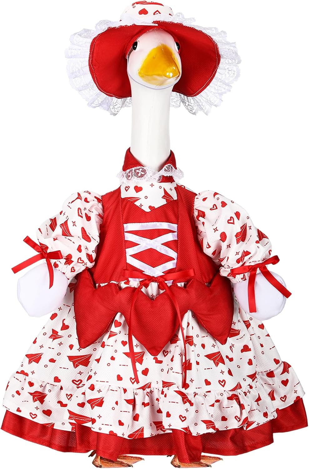 Suzile Valentines Porch Goose Outfit Costume for 23 High Cement or ...