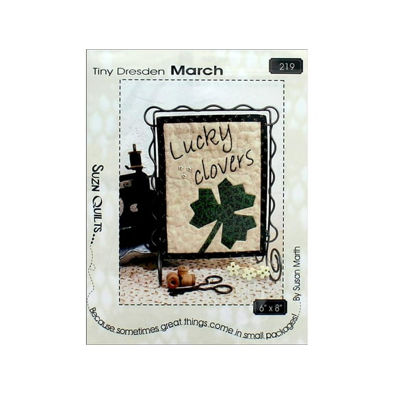 Suzn Quilts Tiny Dresden March Ptrn