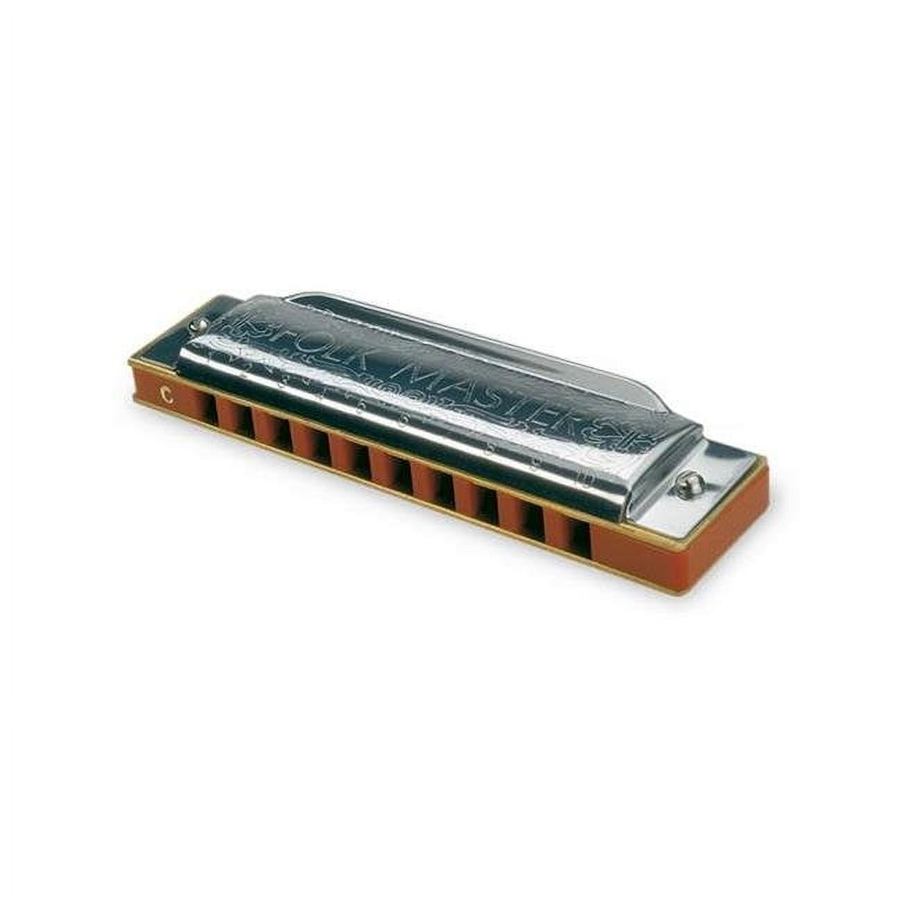 Suzuki 1072-G-U Folkmaster Standard 10-Hole Diatonic Harmonica - G