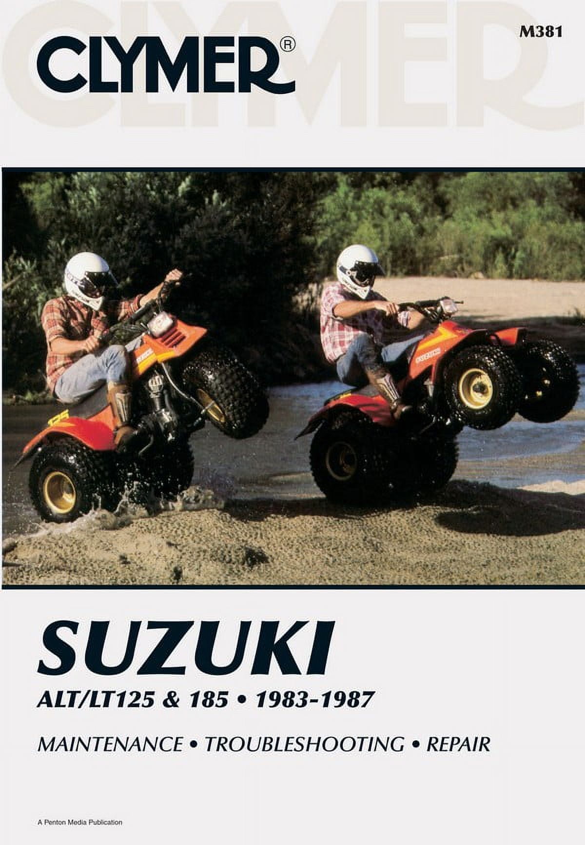 Suzuki ALT/LT125 & 185 ATV (1983-1987) Service Repair Manual ^