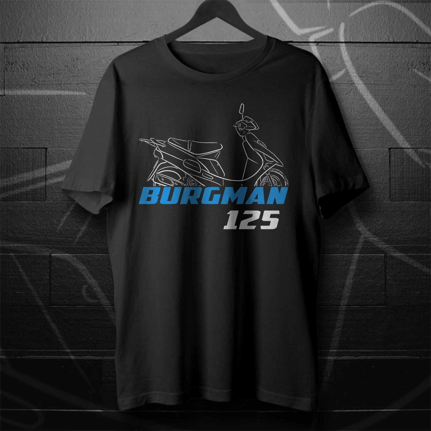 Suzuki AN125 Burgman 1996-1999 - Motorcycle T-Shirt for Riders