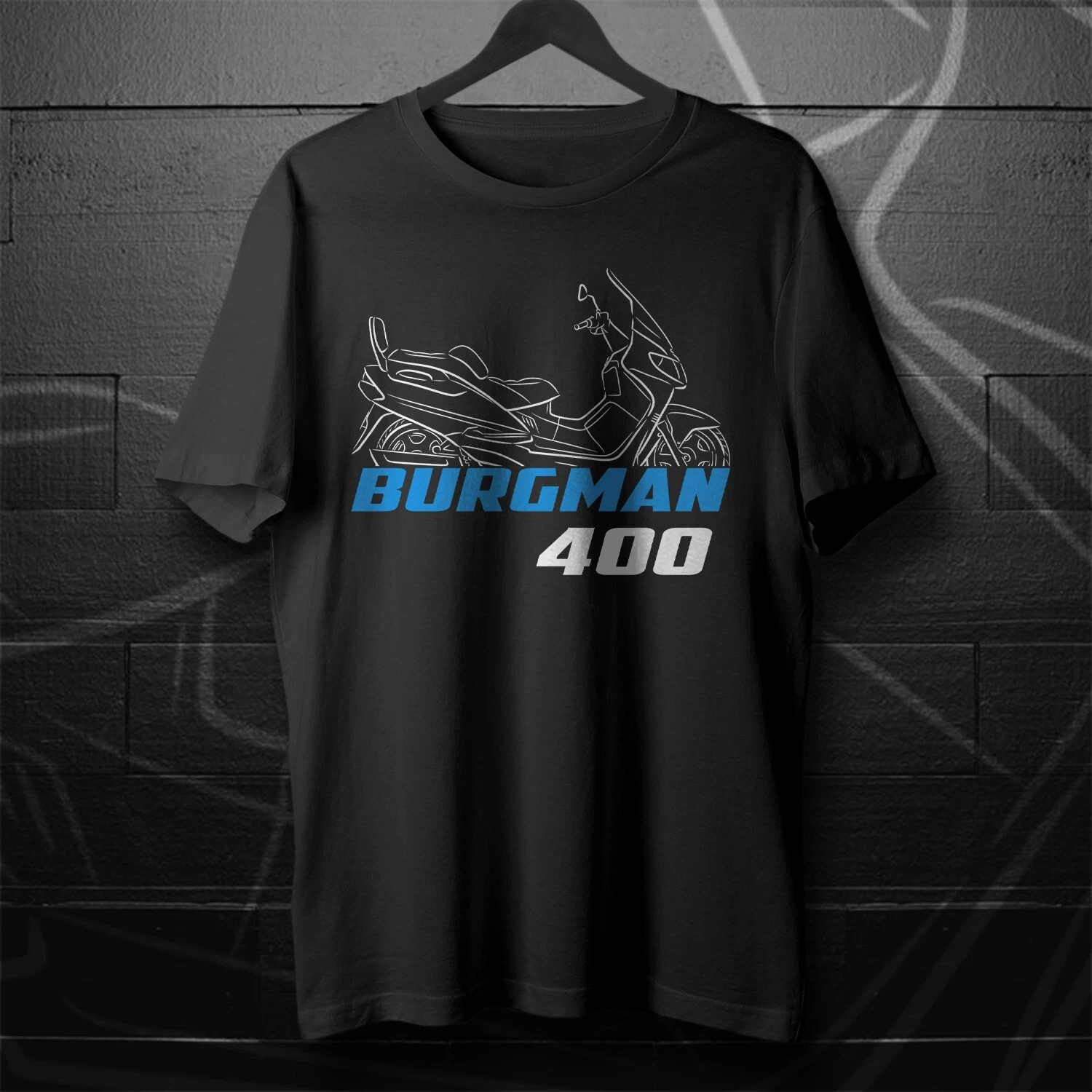 Suzuki AN400 Burgman (Skywave 400) 1998-2024 - Motorcycle T-Shirt for Riders