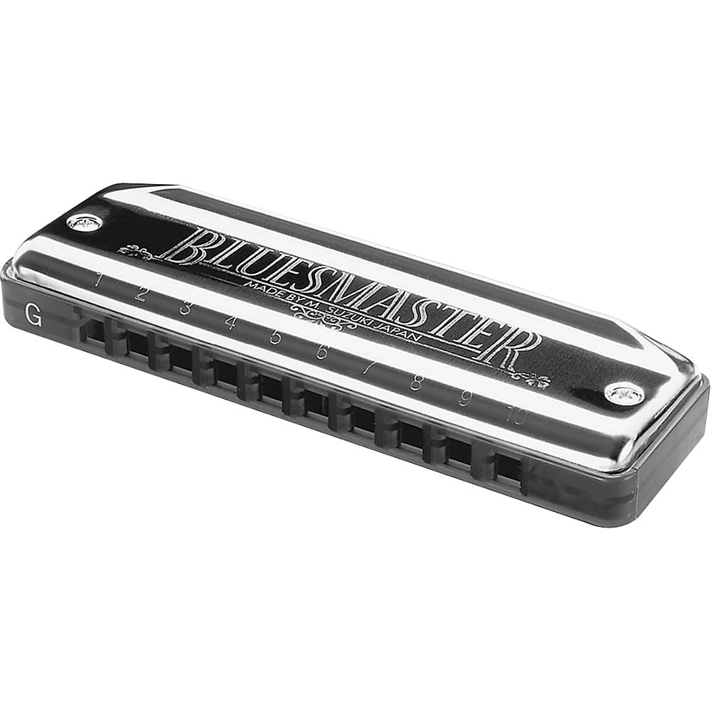 Suzuki MR-250-D-U Bluesmaster Professional 10-Hole Diatonic Harmonica - D