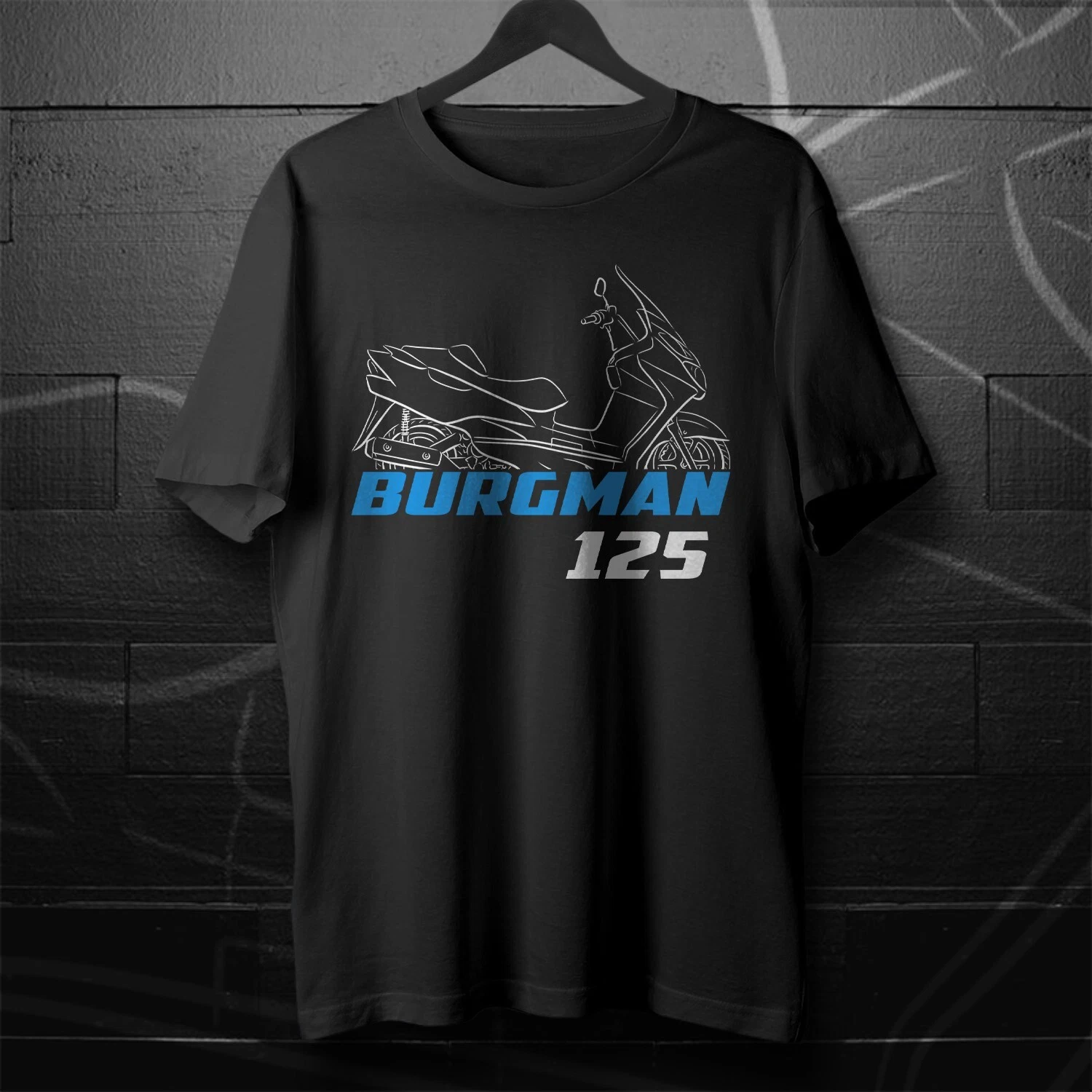 Suzuki Burgman 125 (UH125) 2002-2013 - Motorcycle T-Shirt for Riders