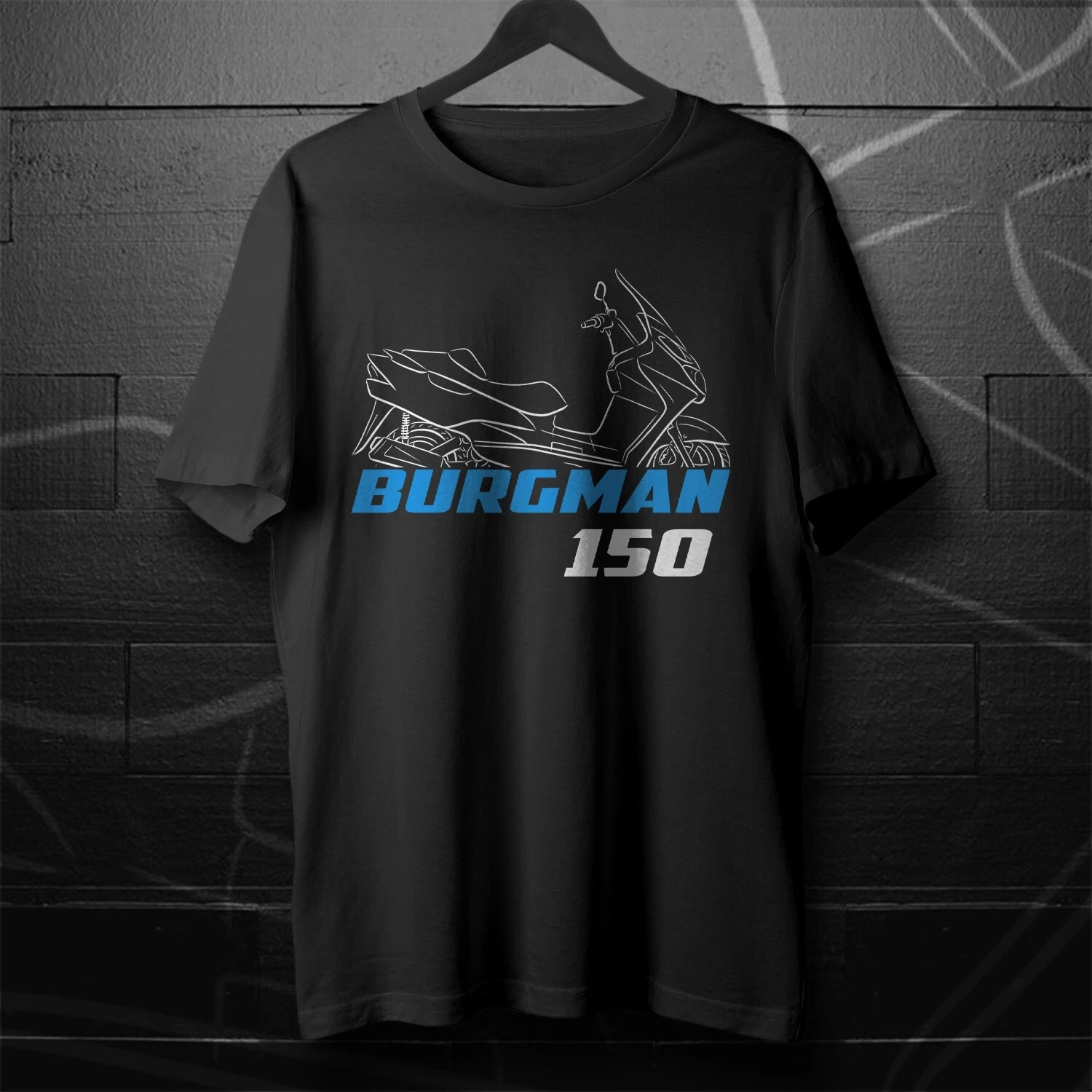 Suzuki Burgman 150 (UH150) 2002-2006 - Motorcycle T-Shirt for Riders