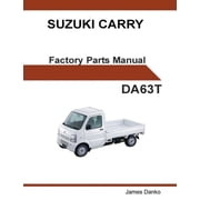 Suzuki Carry DA63T English Factory Parts Manual, Paperback
