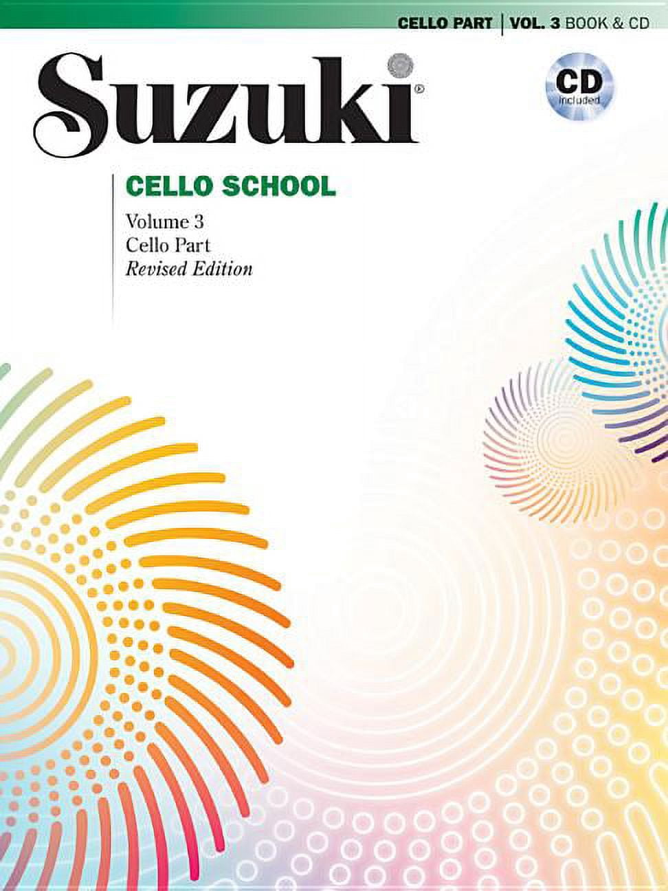 Suzuki Cello School Suzuki Cello School, Vol 3: Cello Part, Book &amp; CD, Book 3, (Paperback)