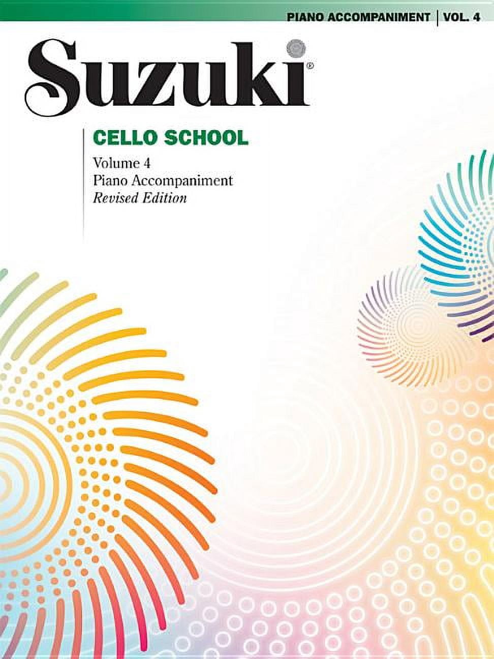 Suzuki Cello School Suzuki Cello School, Vol 4: Piano Acc., Book 4, (Paperback)