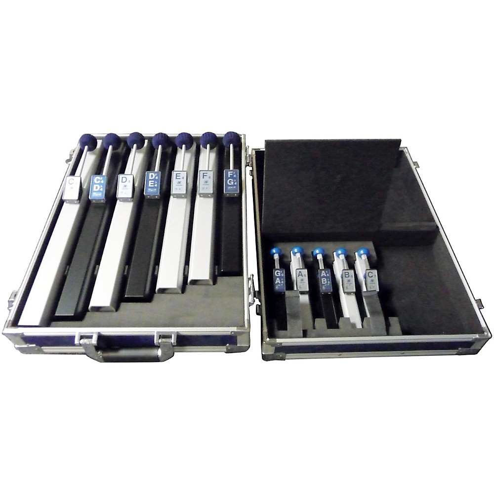 SUZUKI Tone Chime HB-12A (トーンチャイム) Suzuki Chromatic ToneChime Hand Set HB-12A 12-Note 3rd Octave Add