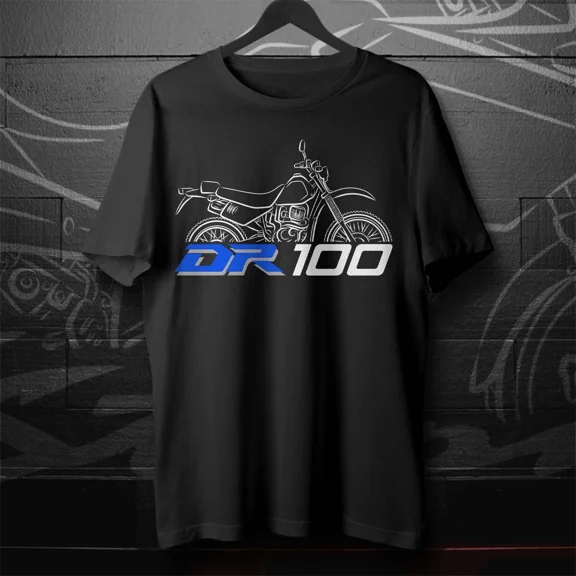 Suzuki DR 100 Motorcycle T-Shirt for ADV Riders