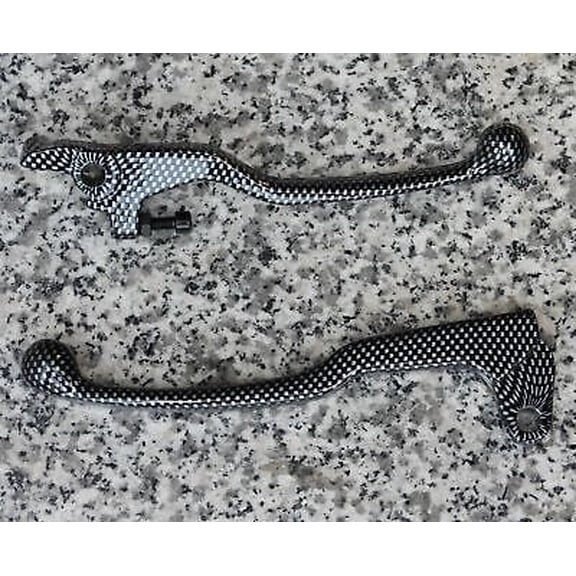 Suzuki DR 200 DR200 DRZ 400 DRZ400 DRZ400S CARBON FRONT BRAKE & CLUTCH LEVERS