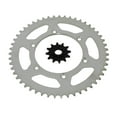 thumbnail image 1 of Suzuki DR-Z400 12 Tooth Front and 51 Tooth Rear Silver Sprocket 2000 - 2003, 1 of 5
