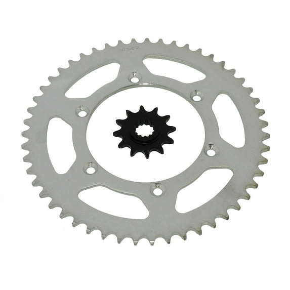Suzuki DR-Z400 12 Tooth Front and 51 Tooth Rear Silver Sprocket 2000 - 2003