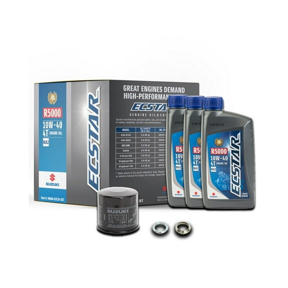 Suzuki ECSTAR R5000 Oil Change Kit 3 Quart 990A0-01E10-3KT