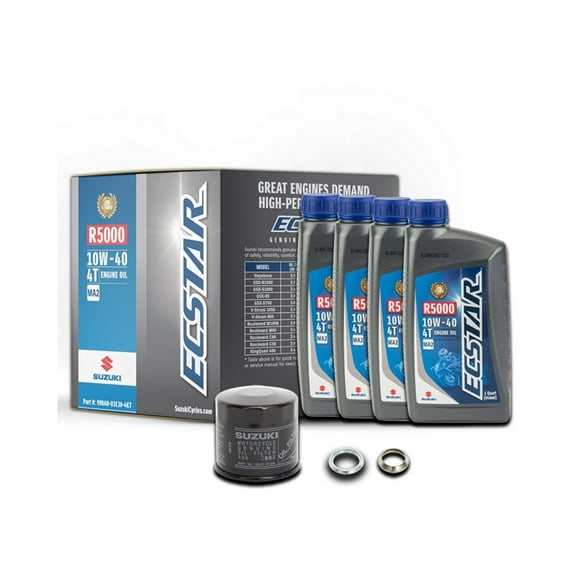 Suzuki ECSTAR R5000 Oil Change Kit 4 Quart 990A0-01E10-4KT