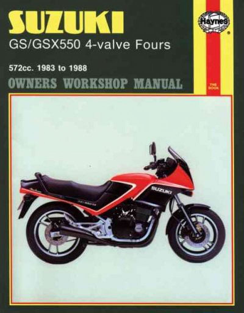 Suzuki GS/GSX550 4-Valve Fours (83 - 88)
