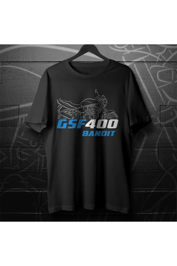 Suzuki GSF400 Bandit 1989-1997 - Motorcycle T-Shirt for Riders