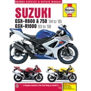 Suzuki GSX-R600 & 750 04-05 & GSX-R1000 03-08 Haynes Repair Manual ^