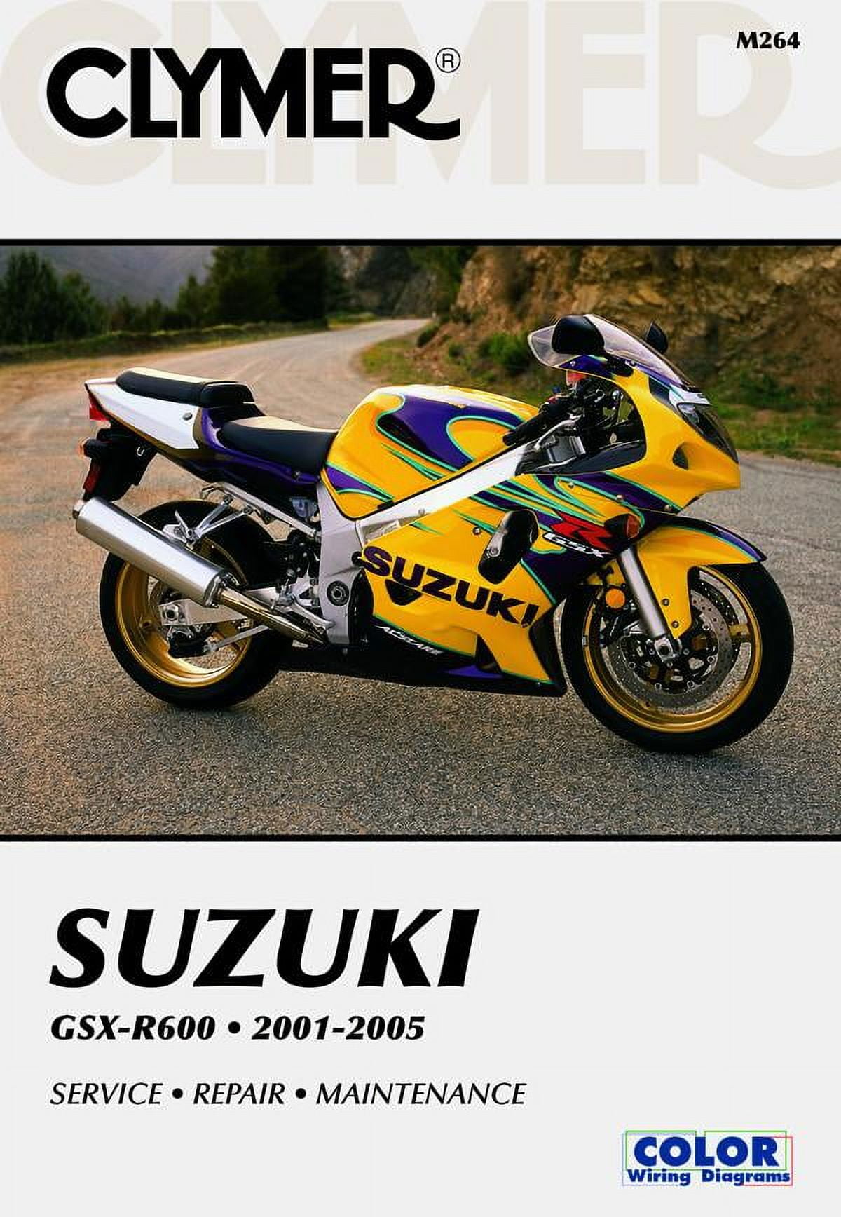Suzuki GSX-R600 Series Motorcycle (2001-2005) Service Repair Manual ^