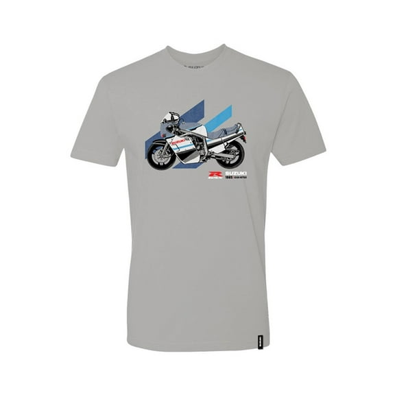 Suzuki GSX-R750 Retro T-Shirt Grey XXX-Large