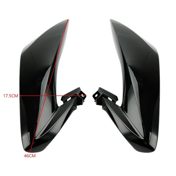 Suzuki GSX-S 1000 ABS Radiator Panel Frame Fairing, Black, 2015-2020