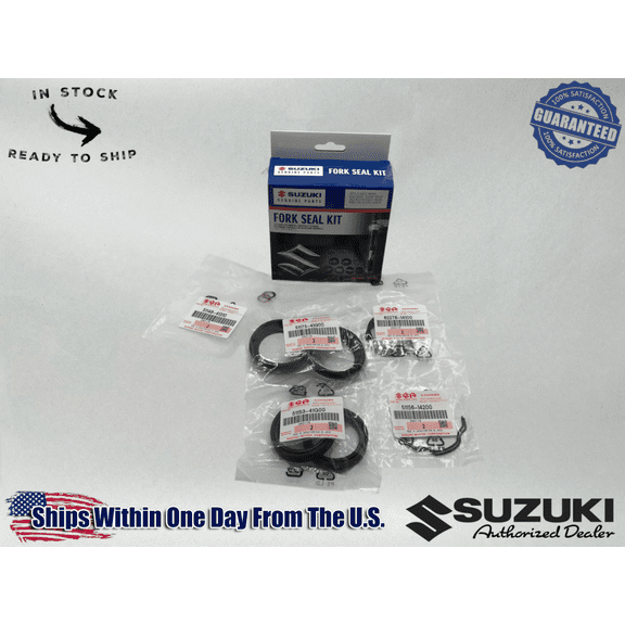 Suzuki Genuine OEM 2008-19 Hayabusa 2005-08 GSXR1000 Fork Seal Kit 51150-41810