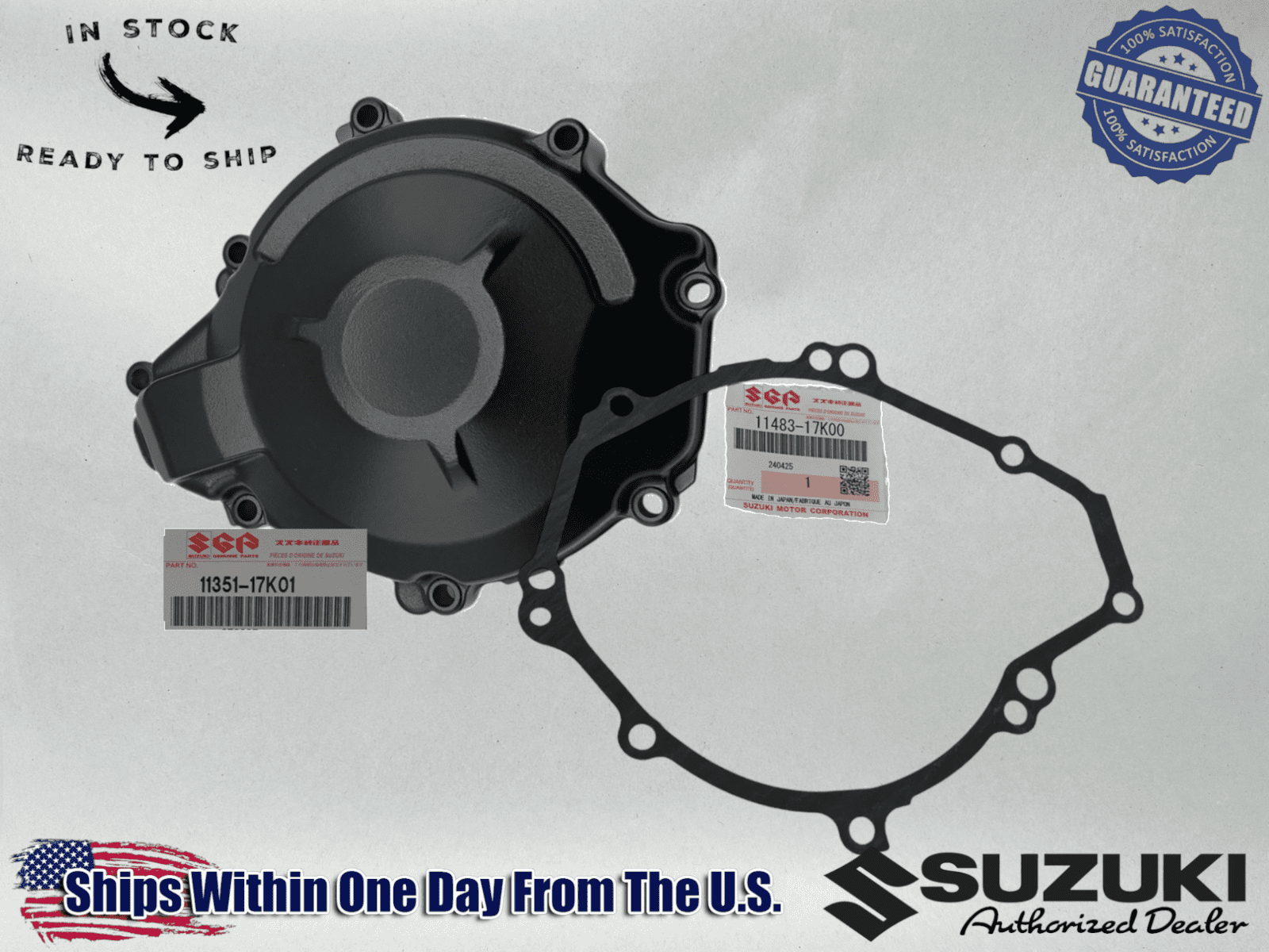 Left Engine Cover Stator Crankcase Protection 【ベルベット】 For