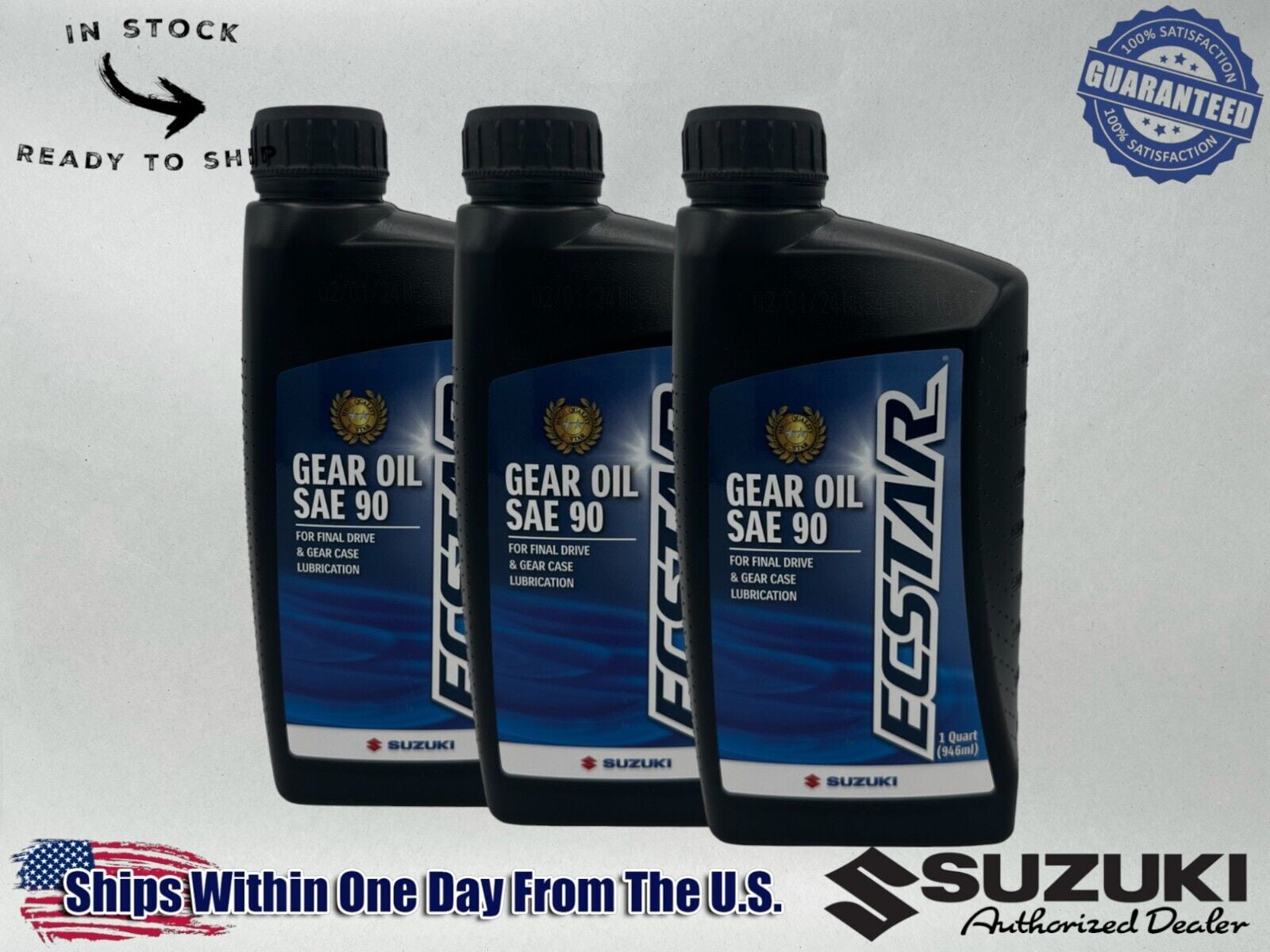 Suzuki Genuine OEM Authentic Ecstar Gear Oil SAE 90 990A0