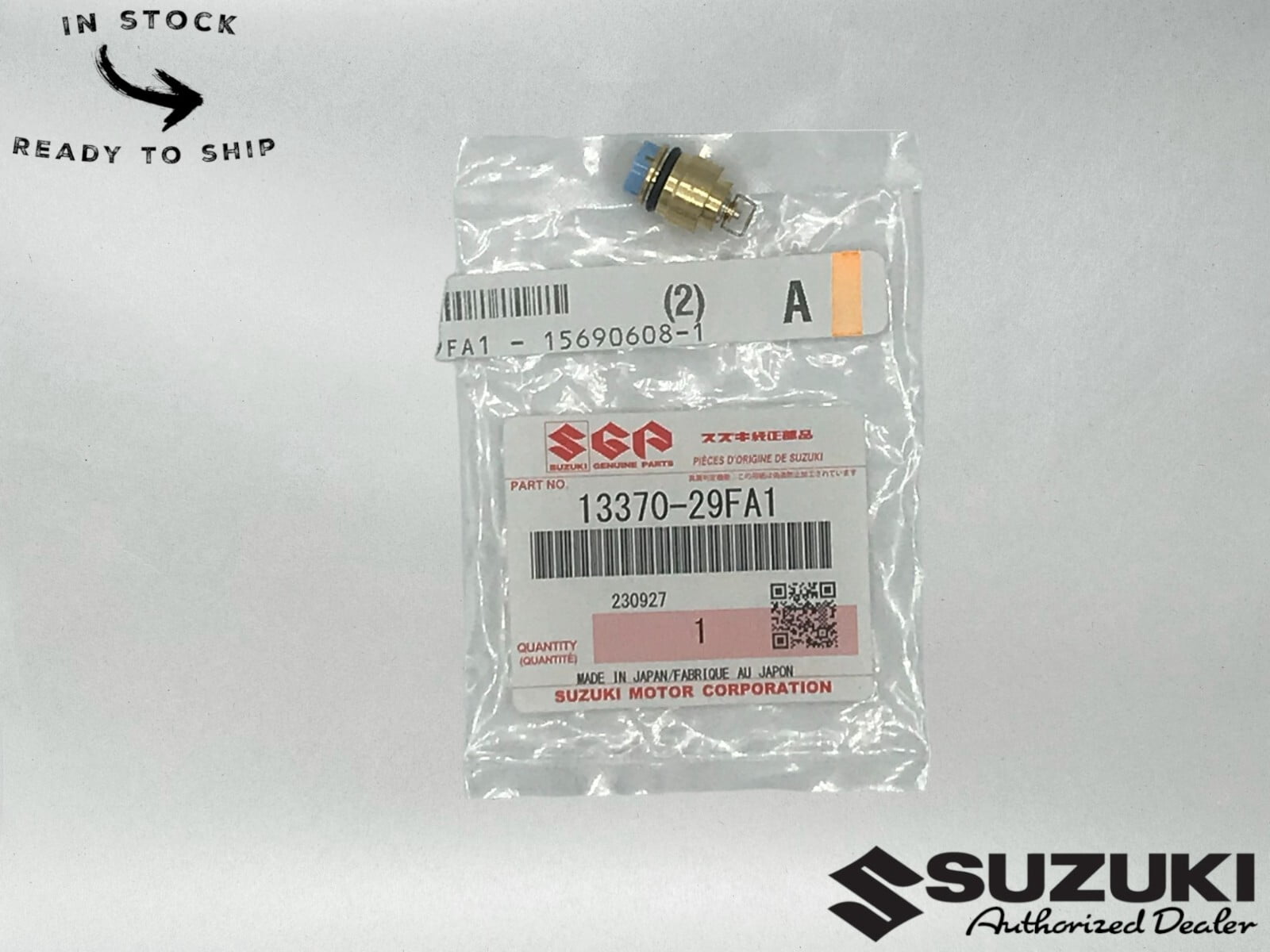 Suzuki Genuine OEM Carburator Float Needle & Seat 13370-29FA1