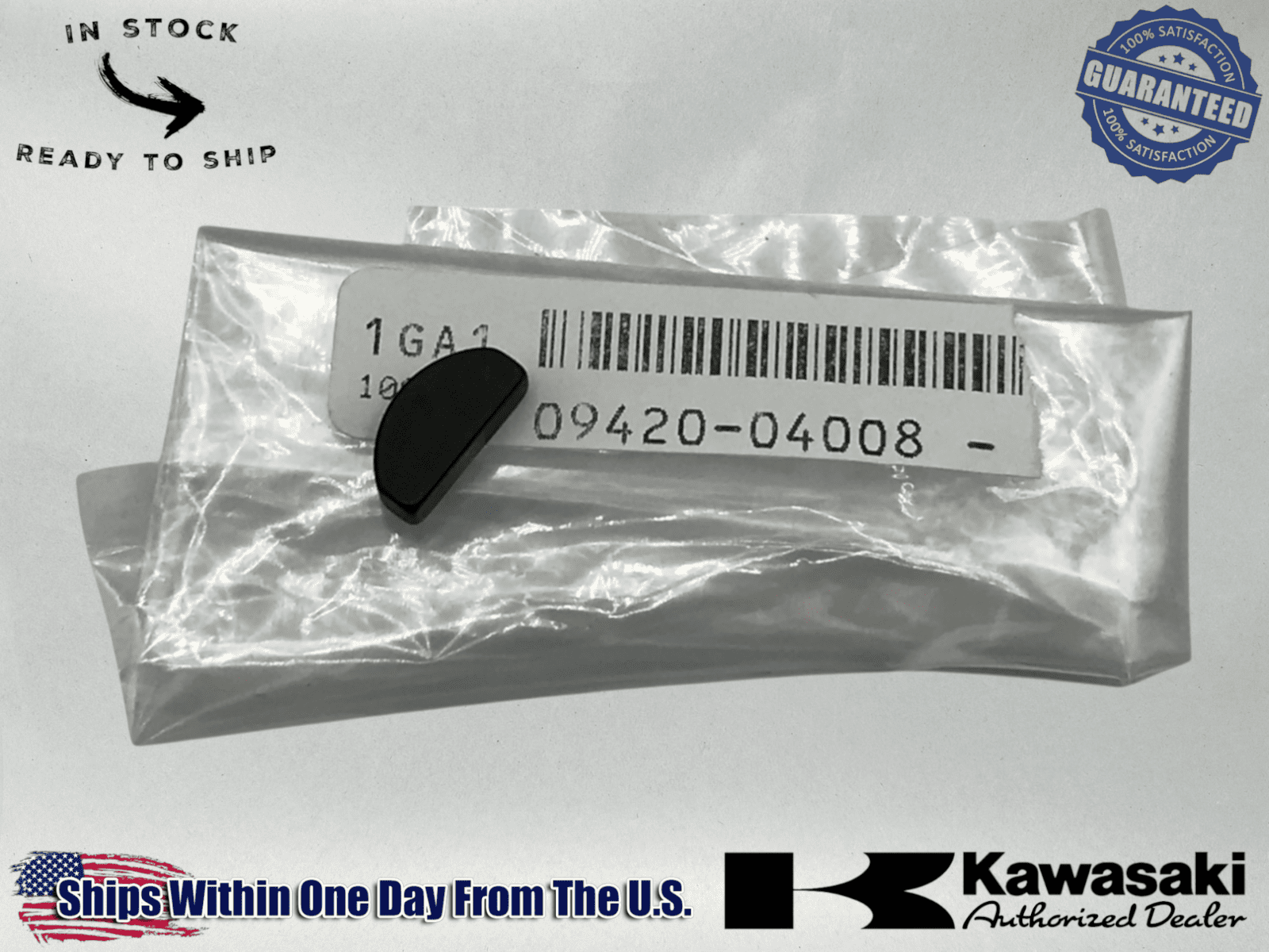 KU Suzuki Genuine OEM ENGINE WOODRUFF KEY, LTZ400, KFX400, QUAD RACER