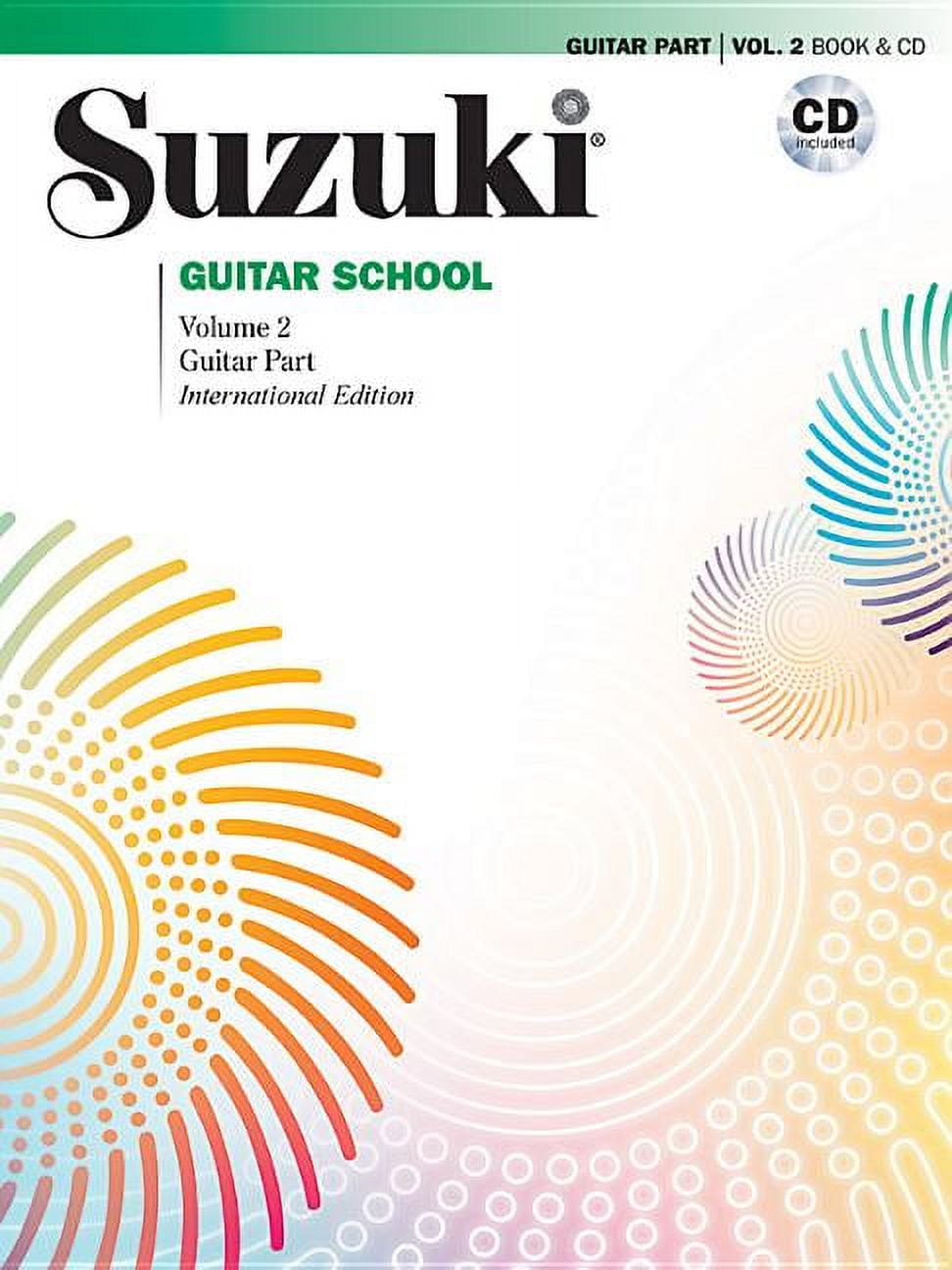 Suzuki Guitar School Suzuki Guitar School, Vol 2: Guitar Part, Book &amp; CD, Book 2, (Paperback)