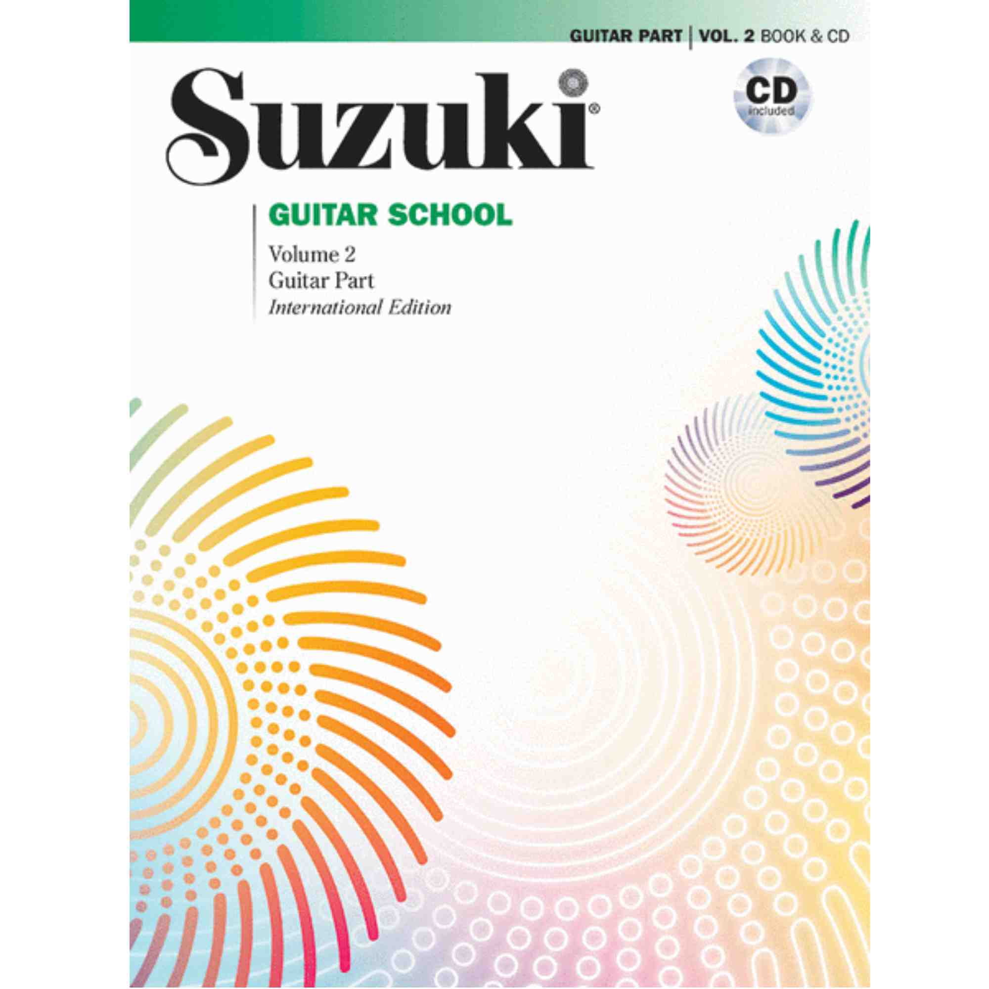 Suzuki Guitar School - Vol 2: Guitar Part - Book & CD