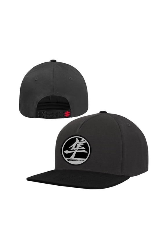 Suzuki Hayabusa Charcoal Flat Bill Baseball Cap 990A0-17203