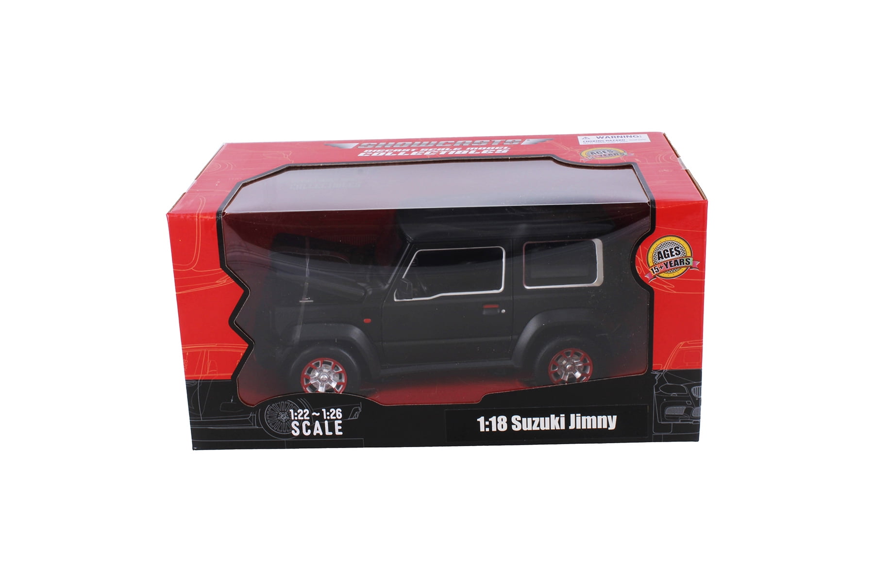 Suzuki Jimny, Black - Showcasts 68271BK - 1/18 Scale Diecast Model Car