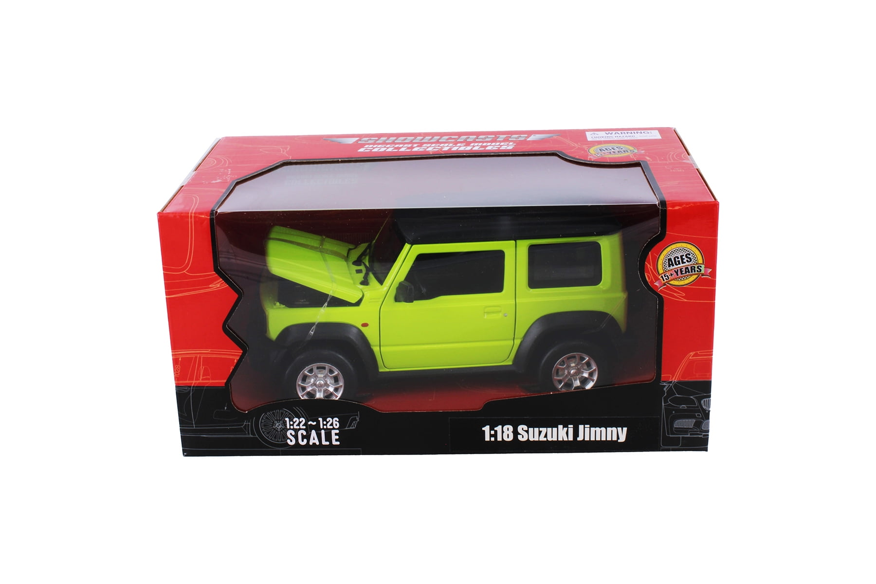 Suzuki Jimny, Green - Showcasts 68271GN - 1/18 Scale Diecast Model Car