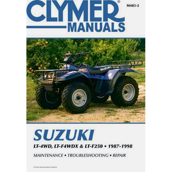 Suzuki LT-4WD, LT-F4WDX & LT-F250 ATV (1987-1998) Service Repair Manual ^