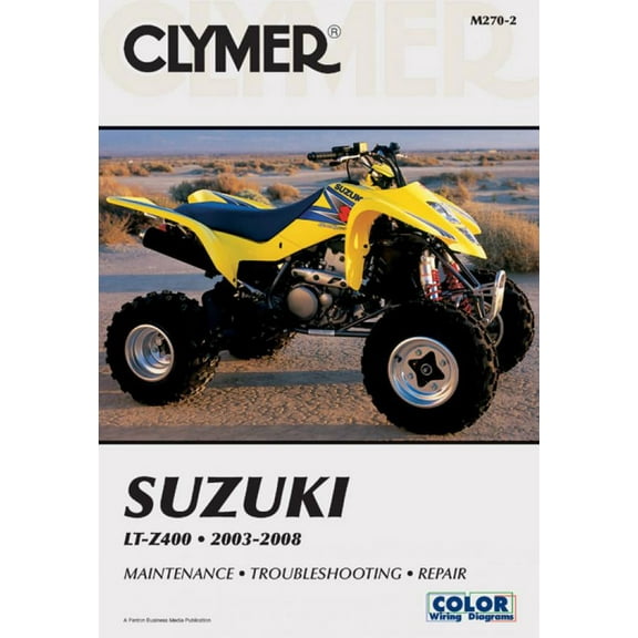 Suzuki LTZ400 Series ATV (2003-2008) Service Repair Manual ^
