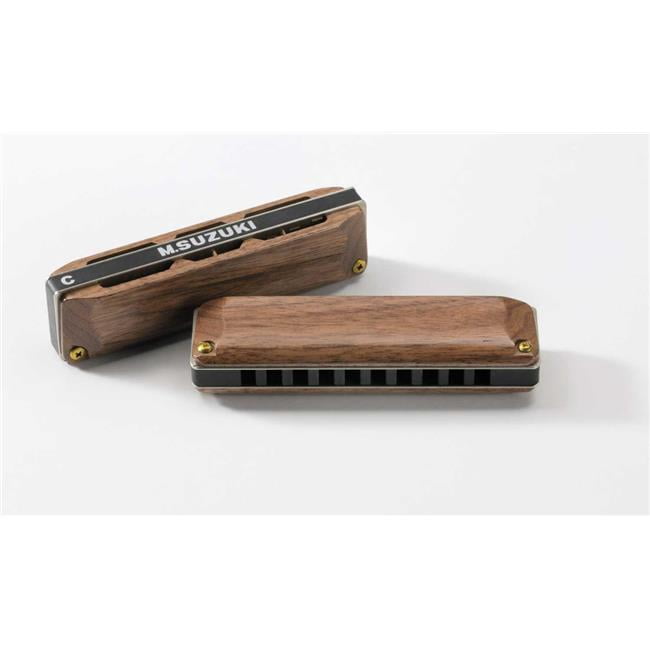 Suzuki M-20W-C-U Manji Wooden Diatonic Harmonica - Key of C