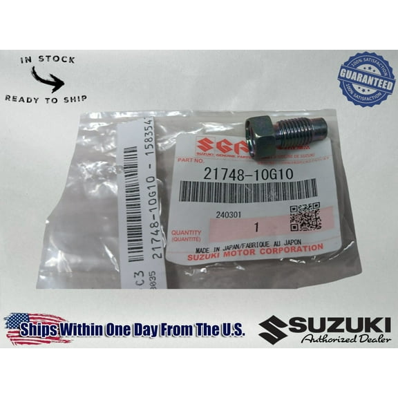 Suzuki OEM 2003 - 09 Burgman 650 An650 An650A Abs Bolt Shaft Stop 21748-10G10